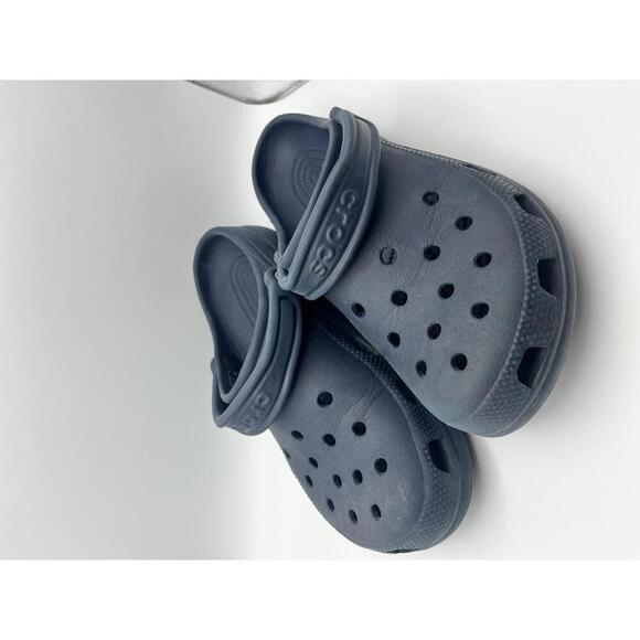 Unisex Adult Navy Blue Crocs Classic Clogs Mens 6 Womans 8 - Picture 1 of 5